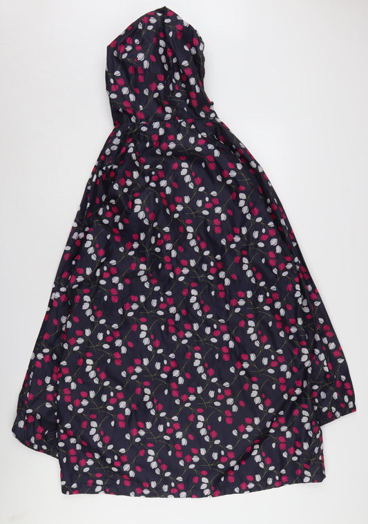 Peter Storm Women's Multicoloured Floral Rain Jacket Size 16