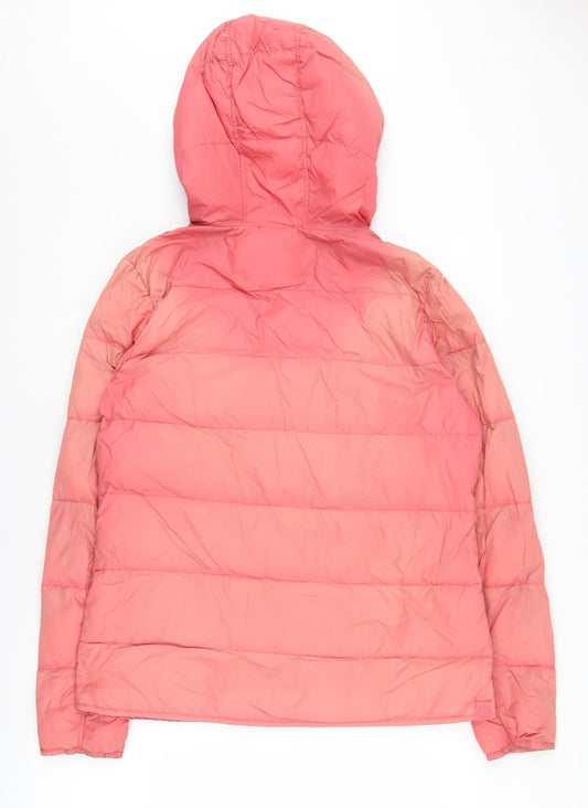 Fat Face Women's Pink Puffer Jacket Size 14