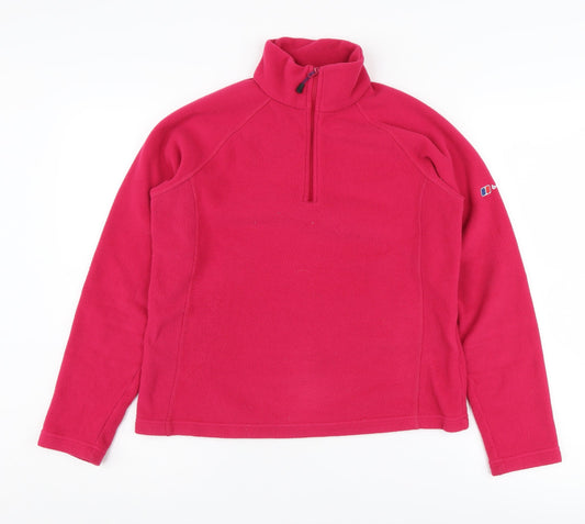 Berghaus Women's Pink Pullover Sweatshirt Size 12