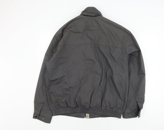 Towncraft Men's Grey Bomber Jacket - Size M