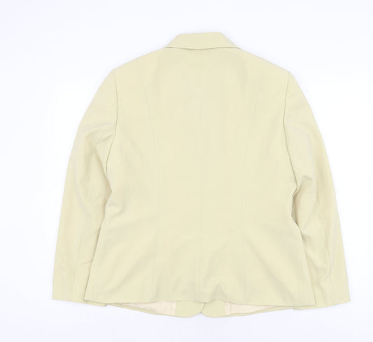 Oscar B Women's Ivory Blazer, Size 16