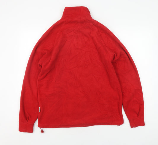 Trespass Women's Red Fleece Jacket Size S with Logo