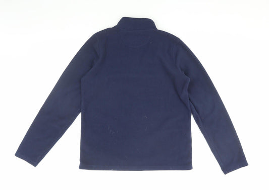 Peter Storm Boys Blue Fleece 1/2 Zip Sweatshirt Age 13