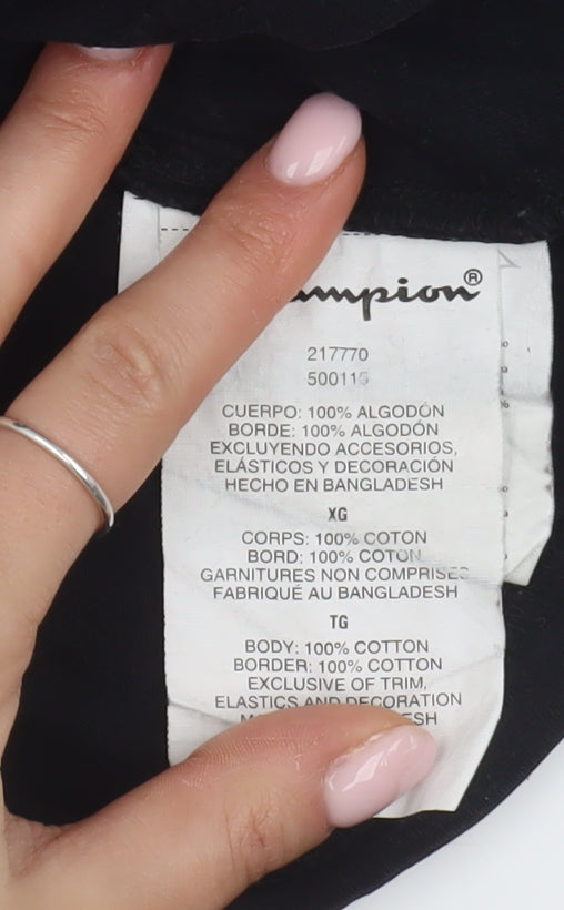 Champion Men's Black XL Sports T-Shirt