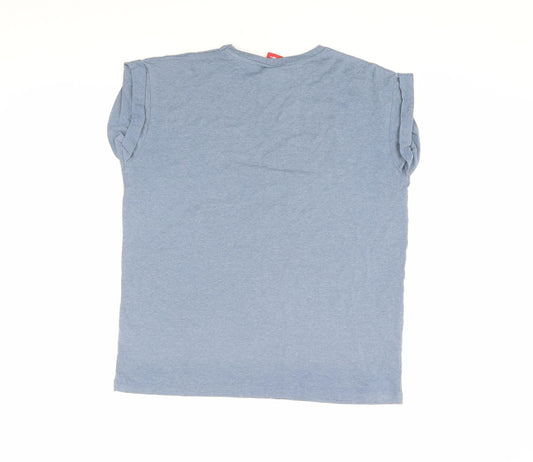 Coca Cola Unisex Blue 12 Retro Basic T-Shirt