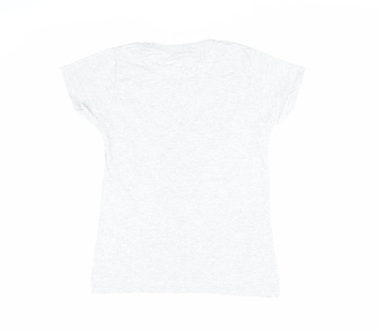 Harry Potter Grey Graphic T-Shirt, Unisex Size S