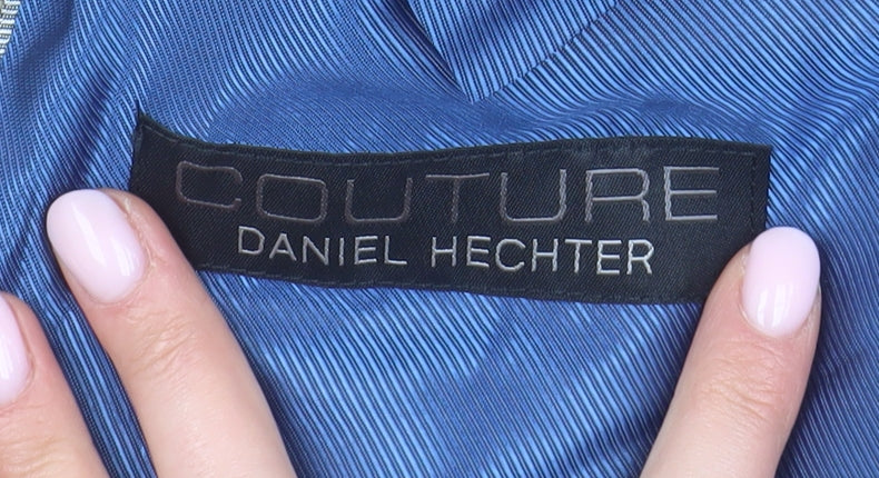 Daniel Hechter Couture Men's Grey Blazer, Size 42S, Formal Wool