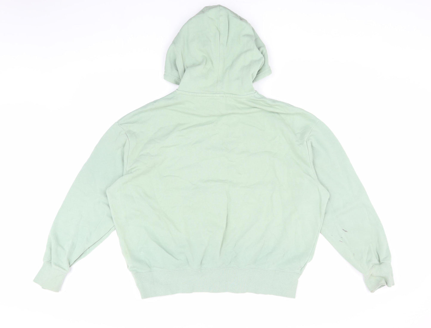 Nike Women's Green Pullover Hoodie M, Hooded with Logo
