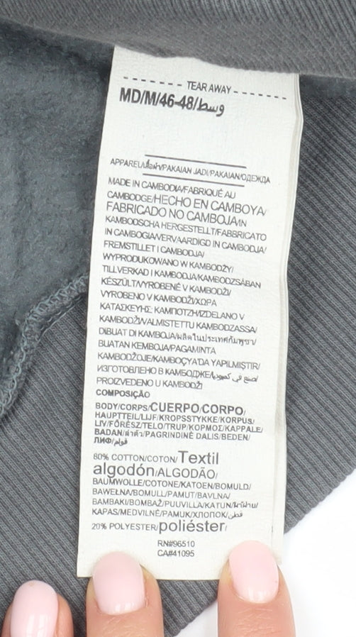 Under Armour Men's Grey Full Zip Hoodie - Size M