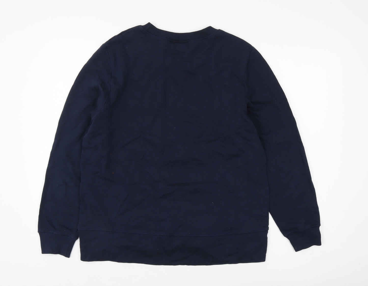 Coca-Cola Unisex Blue Christmas Sweatshirt Size 14