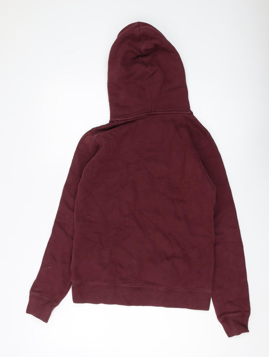 Jack Wills Women's Red Pullover Hoodie, Size 10