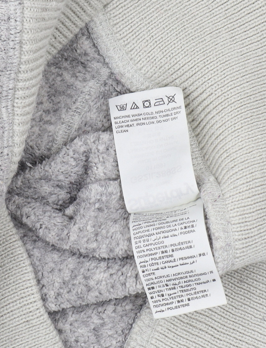 Superdry Women's Grey Full Zip Hoodie, Size S