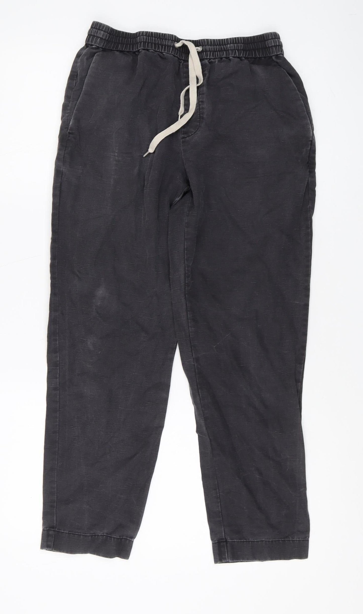 AllSaints Black Joggers Unisex Adults Size 28