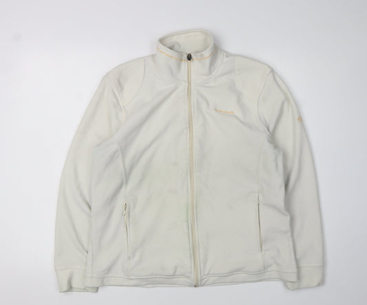 Craghoppers Women's White Fleece Jacket Size 14