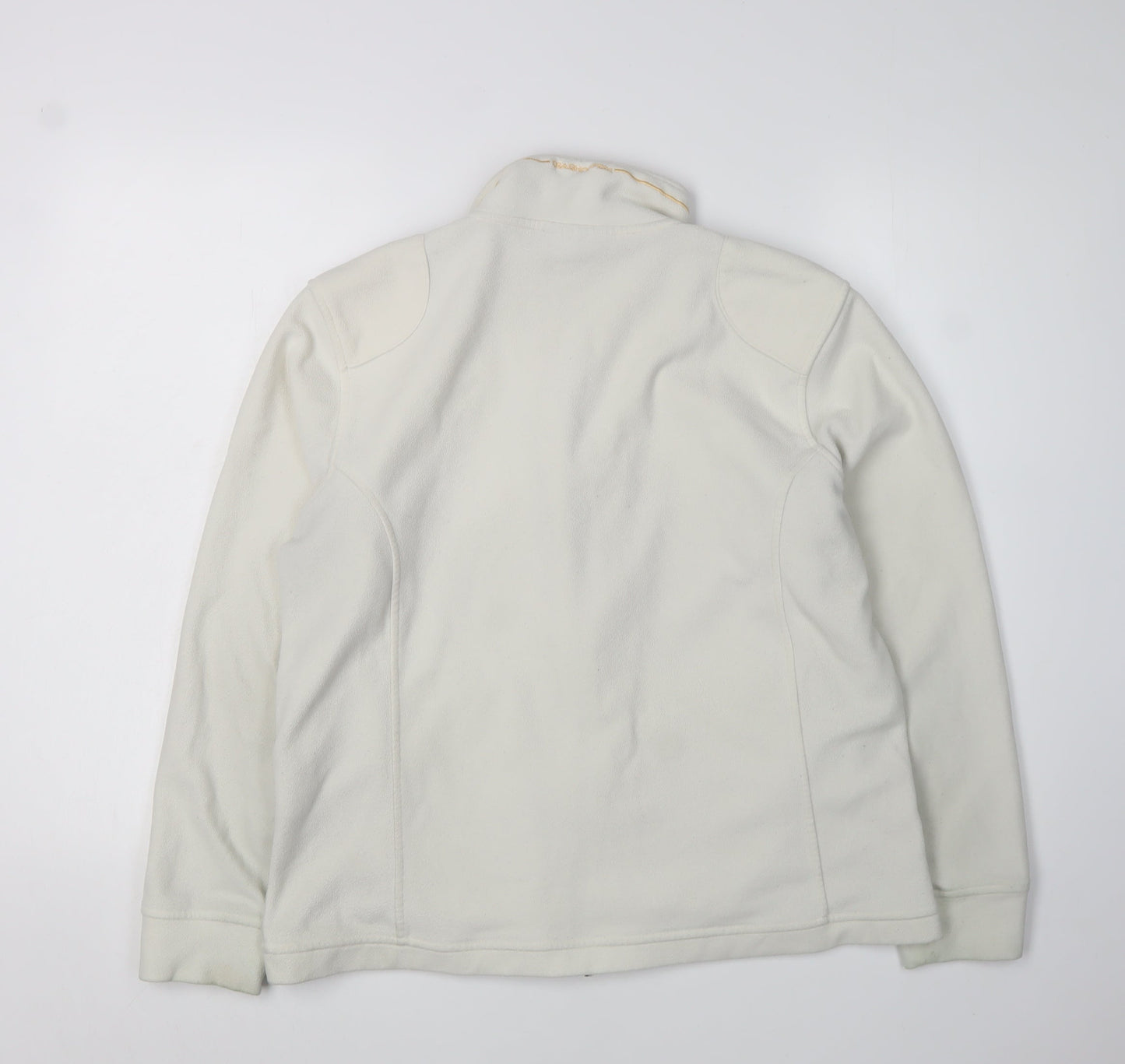 Craghoppers Women's White Fleece Jacket Size 14