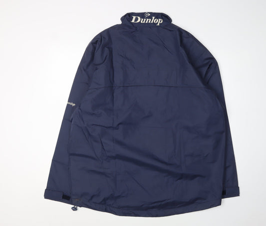 Dunlop Men's Blue Windbreaker Jacket L