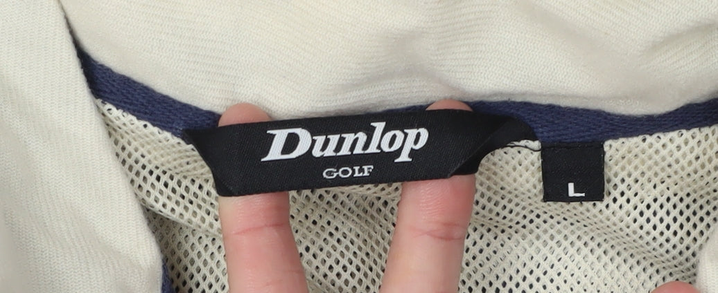 Dunlop Men's Blue Windbreaker Jacket L