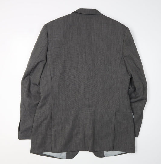 Thomas Brooks Men's Grey Blazer 40R Business Formal