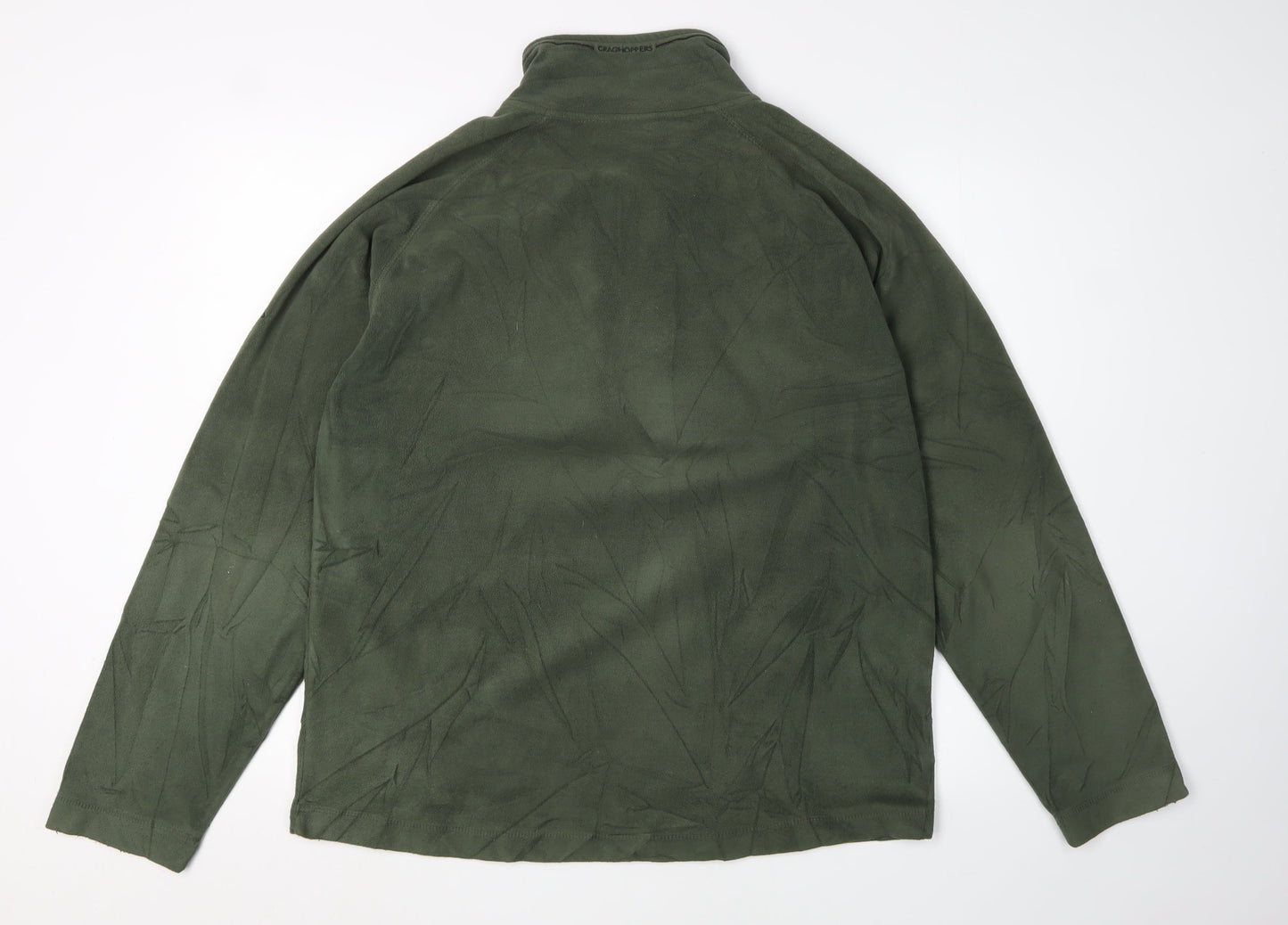 Craghoppers Men's Green 1/2 Zip Fleece Sweatshirt M