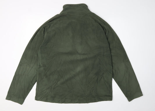 Craghoppers Men's Green 1/2 Zip Fleece Sweatshirt M