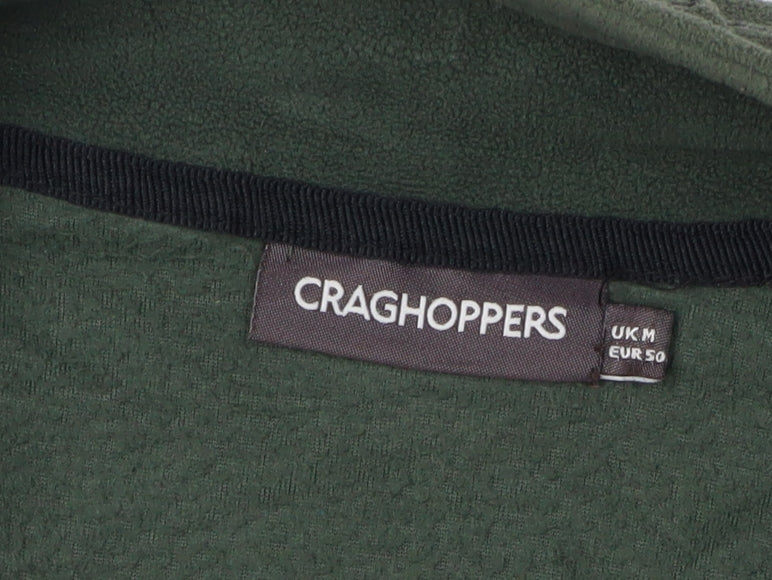 Craghoppers Men's Green 1/2 Zip Fleece Sweatshirt M