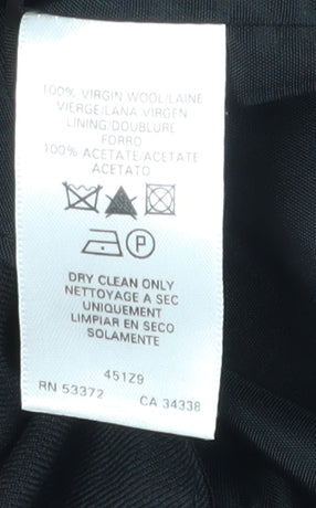 Brand and care label for French Connection Women's Black Blazer, size 12