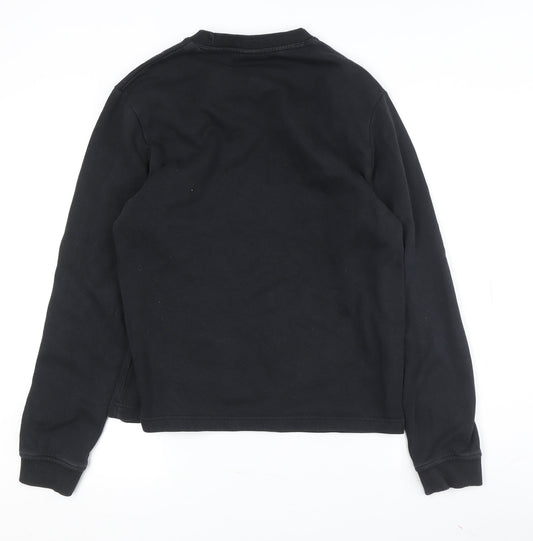 Reebok Unisex Black XS Pullover Sweatshirt Sports