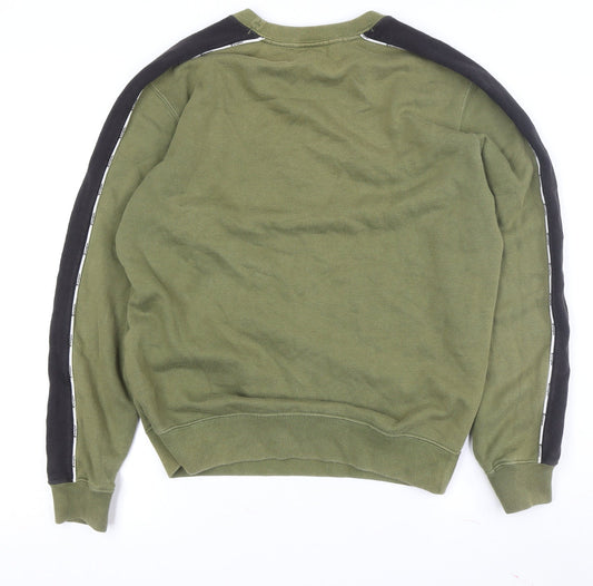 Champion Men's Green Pullover Sweatshirt S