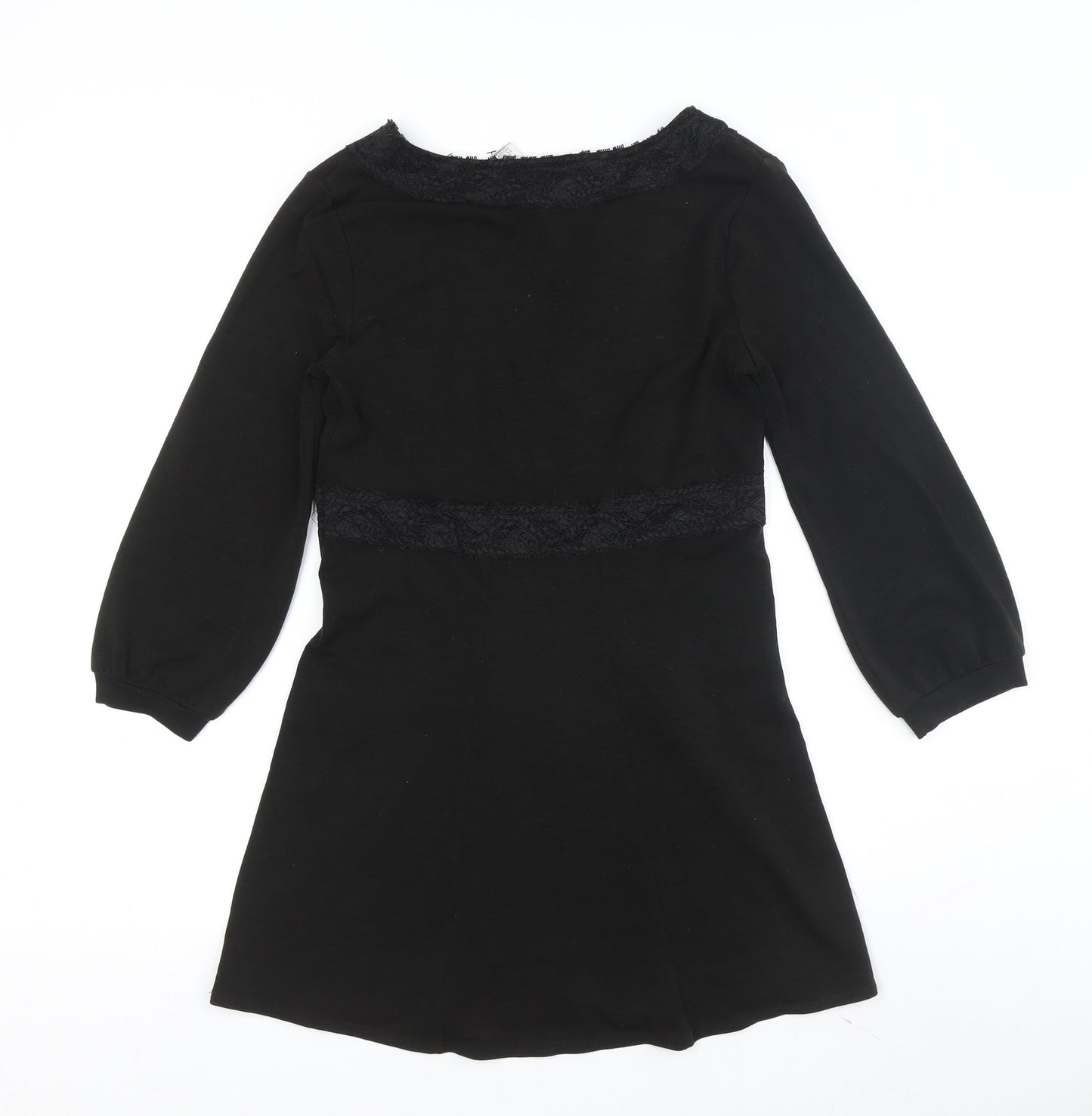 Nine West Women's Black V-Neck Knit Top XS