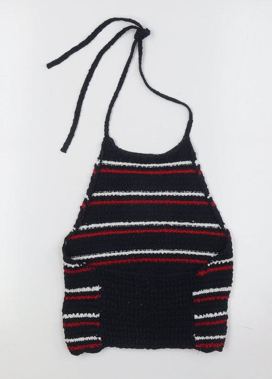 Hollister Women's Striped Knit Halter Camisole Size S