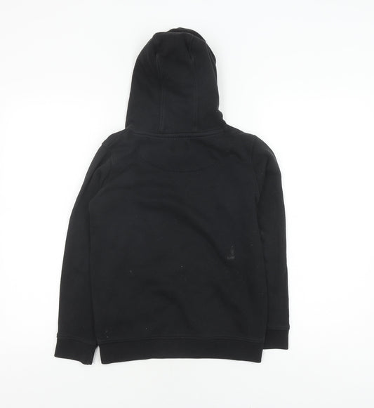 Lyle & Scott Men's Black Pullover Hoodie 9/10