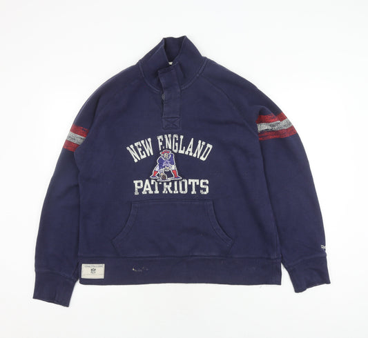 Reebok Women's Blue XL Vintage NFL Pullover Hoodie
