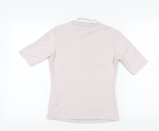 Adidas Womens Grey Basic T-Shirt Size 8