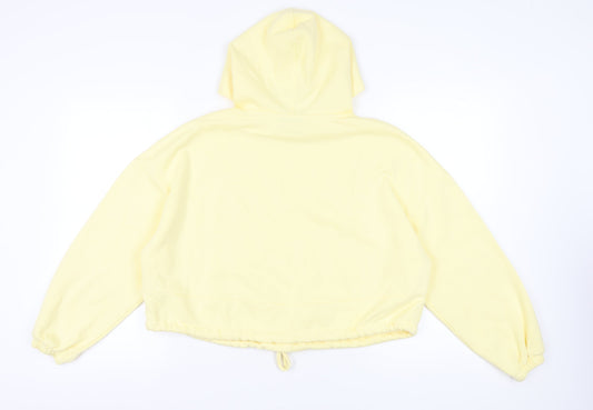 Marks and Spencer Women's Yellow Pullover Hoodie Size 8