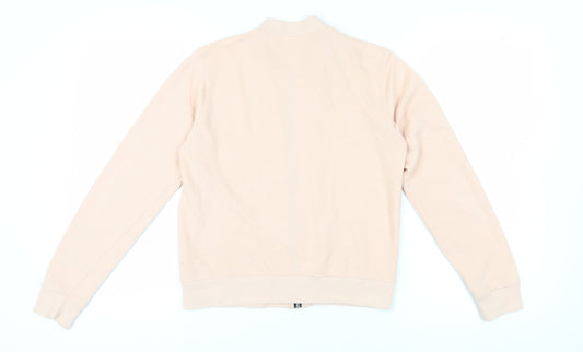 Missguided Beige Full Zip Women's M Sweatshirt