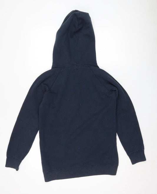 Jack Wills Women's Blue Pullover Hoodie Size 8