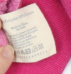 Jack Wills Women's Pink Pullover Hoodie, Size 10