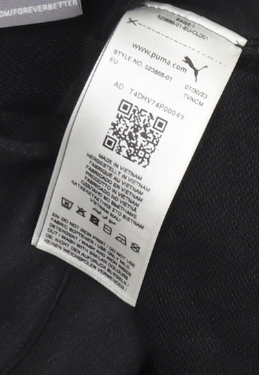 Puma Women's Black Hoodie XS, Activewear, Logo