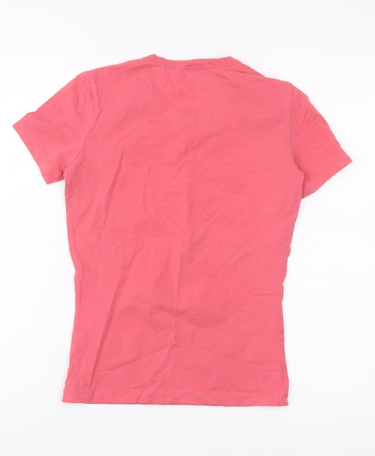 Calvin Klein Jeans Women's Pink Slim T-Shirt S