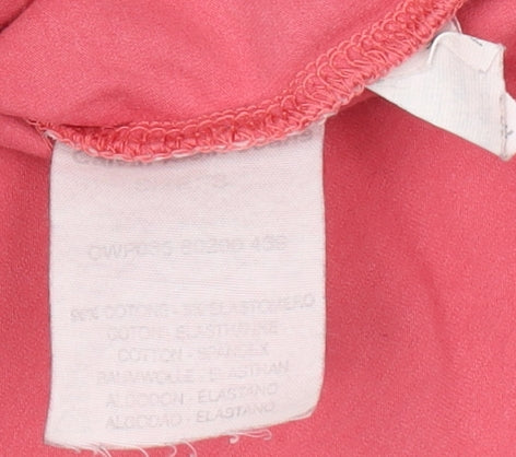 Calvin Klein Jeans Women's Pink Slim T-Shirt S