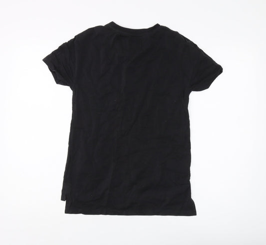 Nike Unisex Black XS Basic T-Shirt Short Sleeve