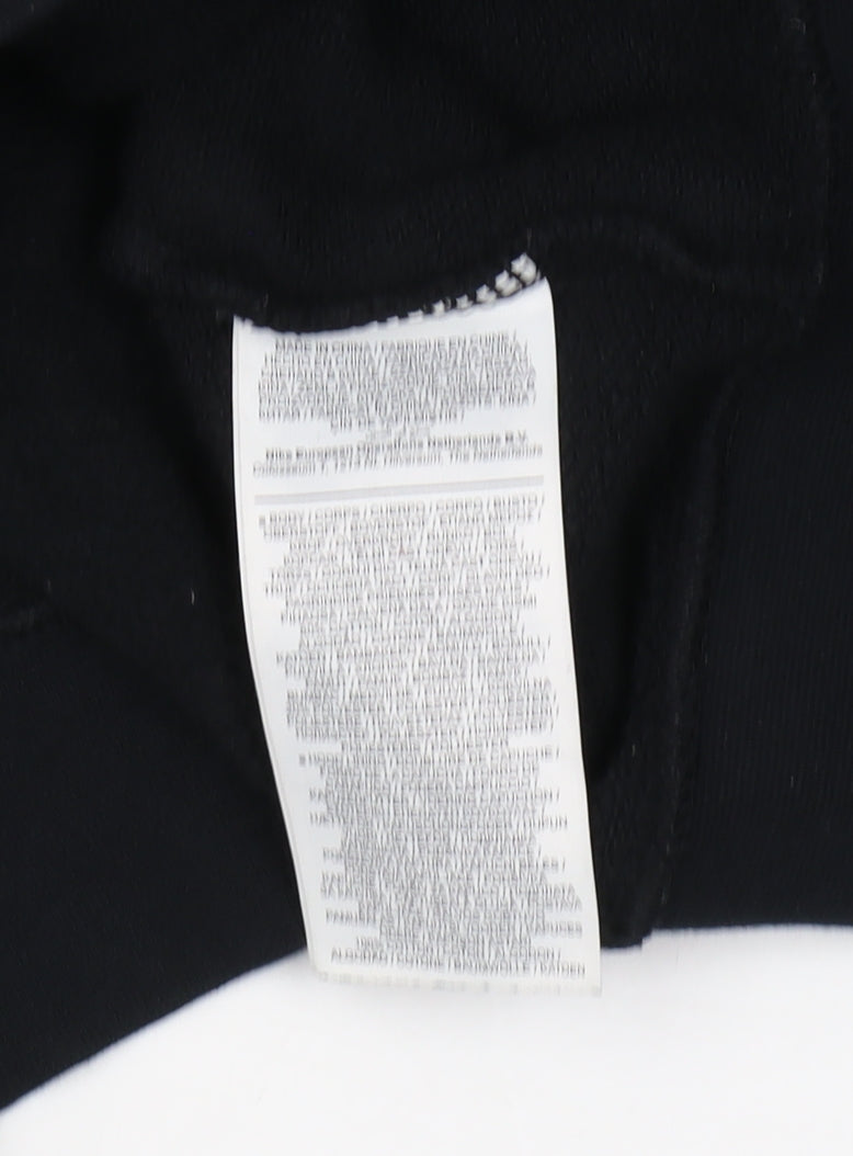 Nike Unisex Black Hoodie - Small, Casual Fleece
