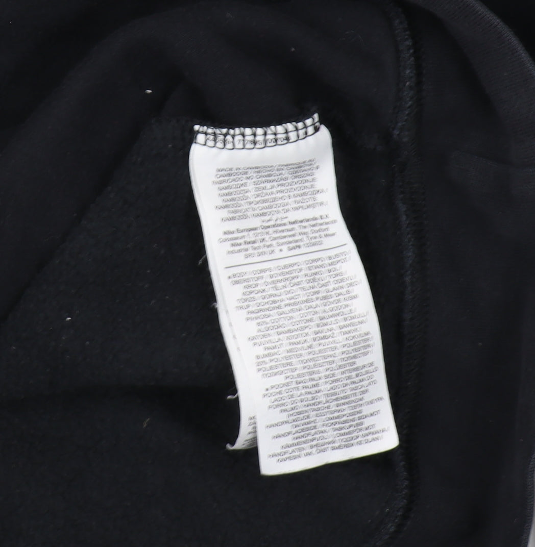 Nike Men's Black Full Zip Sweatshirt M