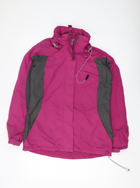Peter Storm Women's Pink Parka Jacket Size 10