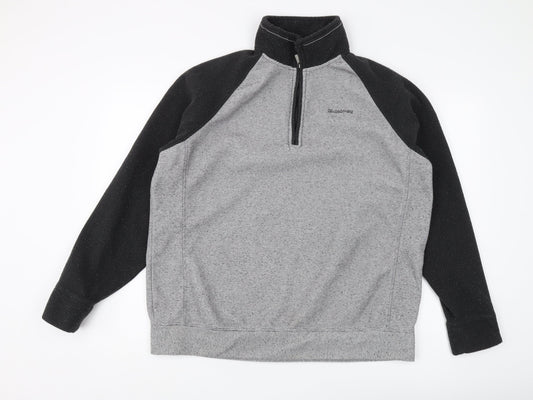 Craghoppers Men's Grey XL 1/4 Zip Sweatshirt Hiking