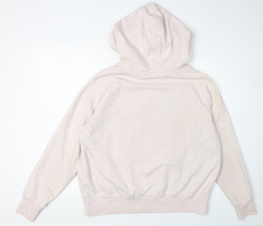L.O.G.G. Unisex Ivory Pullover Hoodie, Size 12
