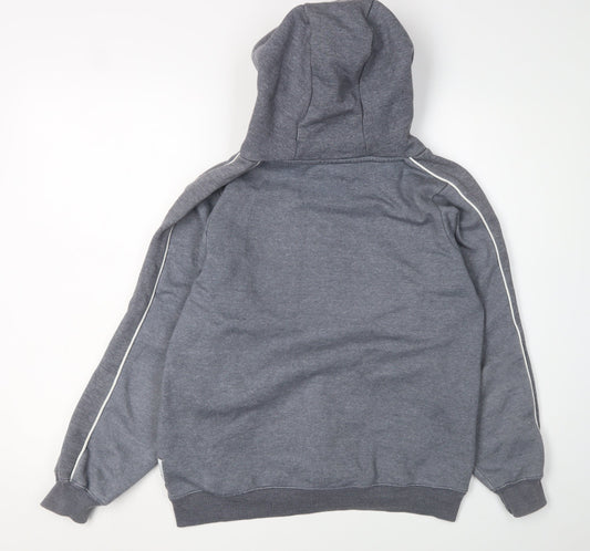 Holyfield Girls Blue Pullover Hoodie - 12-13 Years, Regular Fit
