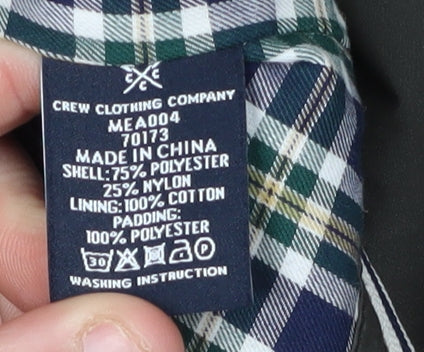 Crew Clothing Men's Brown Quilted Jacket M