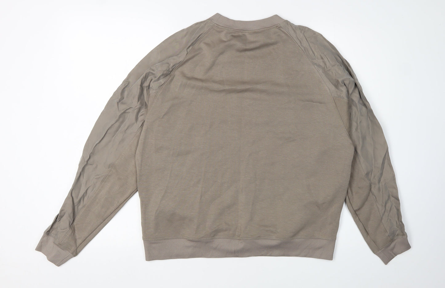 Massimo Dutti Women's Brown Pullover Sweatshirt, Size M