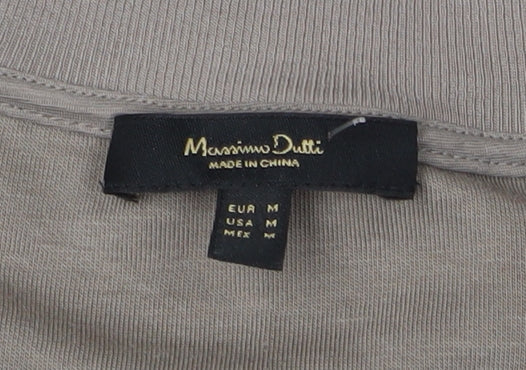 Massimo Dutti Women's Brown Pullover Sweatshirt, Size M
